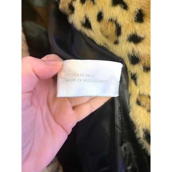 Vintage Worthington Leopard Faux Fur Peacoat, Women’s Size S, Mint Condition Y2K - Picture 8 of 13